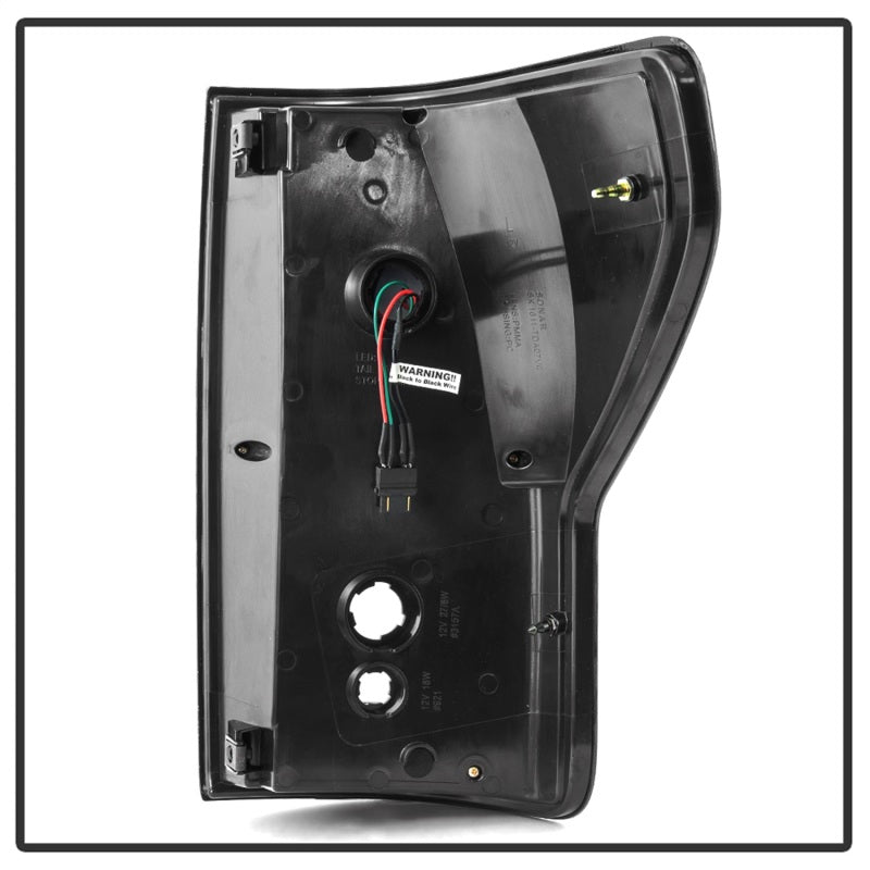 Spyder 07-13 Toyota Tundra V2 Light Bar LED Tail Lights - Red Clear ALT-YD-TTU07V2-LB-RC-SR1 Performance