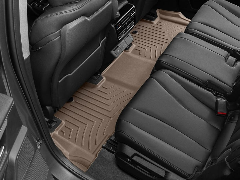 WeatherTech 22-25 Acura MDX Rear FloorLiner HP Tan - Custom Fit All-Weather Protection