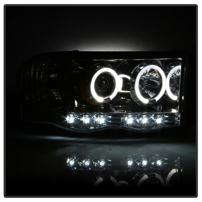 Spyder Dodge Ram 1500 02-05/Ram 2500 03-05 Projector Headlights LED Halo LED Chrm PRO-YD-DR02-HL-C-SR1 Performance
