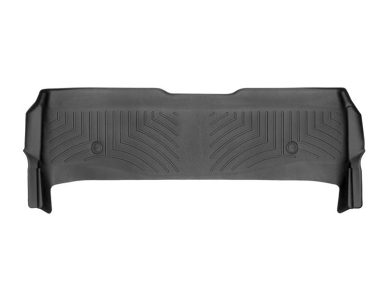 WeatherTech FloorLiner DigitalFit Rear FloorLiner for 2011-2013 Ford F-250/F-350 Super Duty, Black, Part #443052V