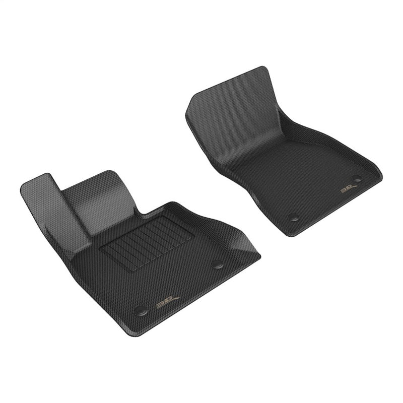 3D MAXpider BMW i5 (G60) 23-25 / 5 SERIES (G60) Kagu 1st Row Floormat - Black-SR1 Performance