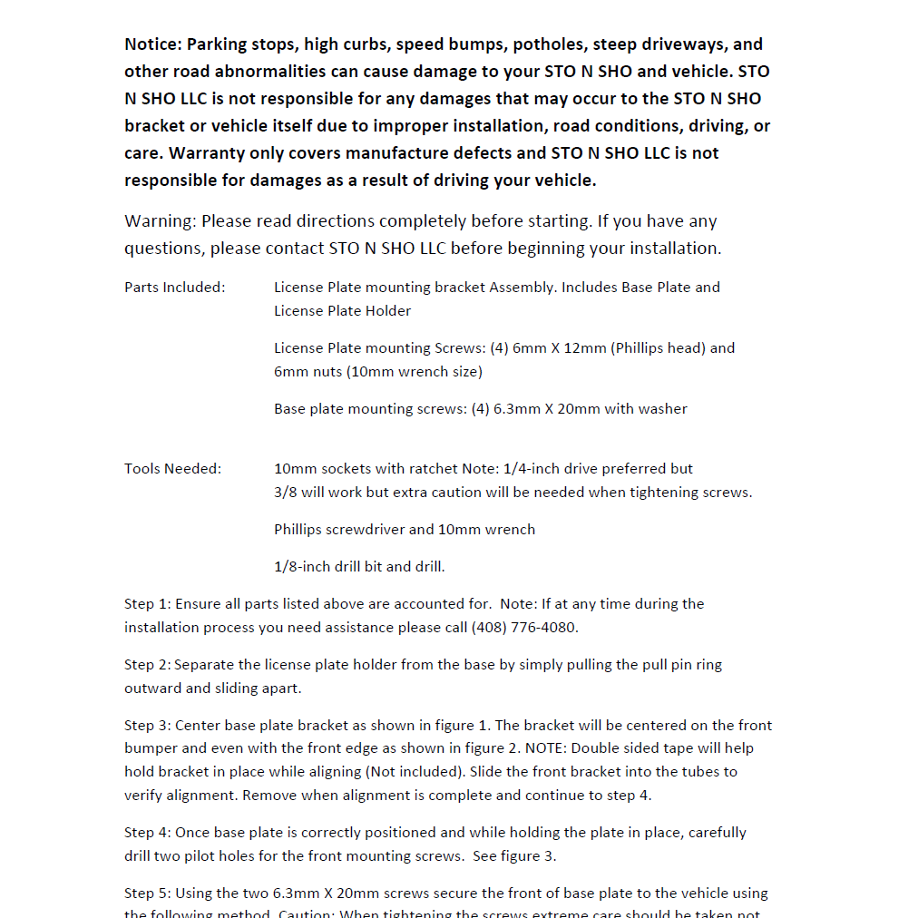 15-18 Volkswagen GTI License Plate Frame Bracket-SR1 Performance