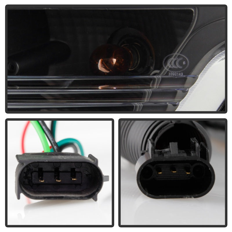 Spyder Ford F150 13-14 Xenon Model Only Light Bar Projector Headlights Black PRO-YD-FF15013PL-BK-SR1 Performance