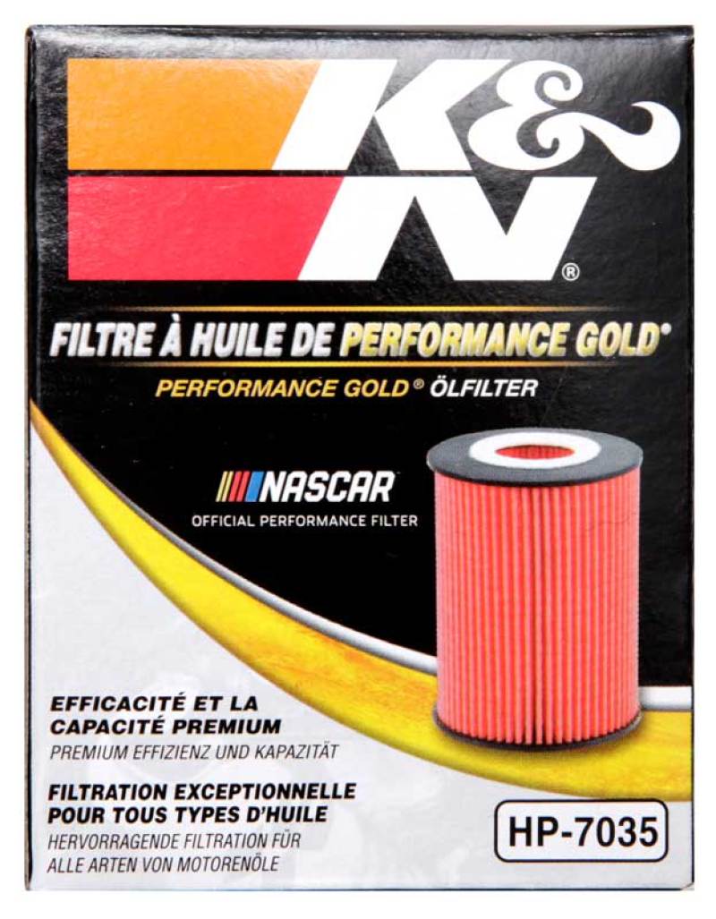 K&N Performance Oil Filter for 15-16 Hyundai Genesis Sedan 3.8L V6-SR1 Performance