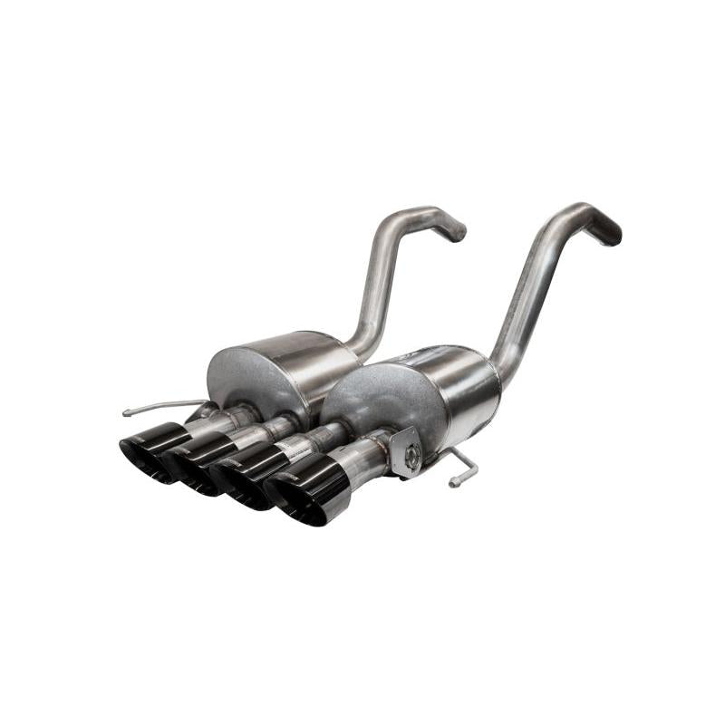 Corsa 2015-2019 Chevrolet Corvette C7 Z06 6.2L 2.75in Xtreme Axle-Back w/ Dual NPP & Quad Black Tips-SR1 Performance