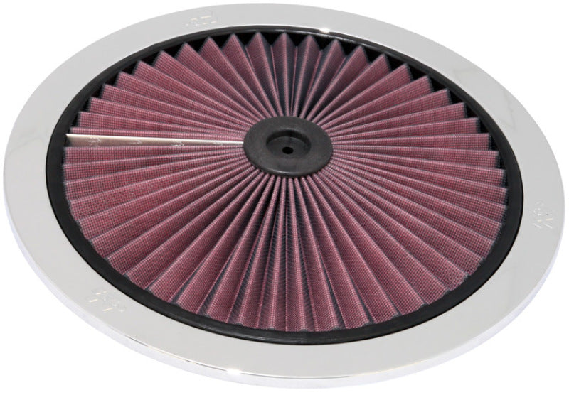 K&N X-Stream Top Filter X-Stream 14 inch OD Chrome-SR1 Performance