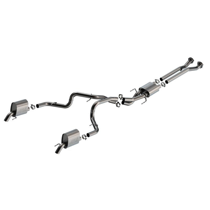 Borla 23-24 Jeep Grand Wagoneer 3.0L I6 Turbo 2.75in S-Type Turndown Tip Catback Exhaust