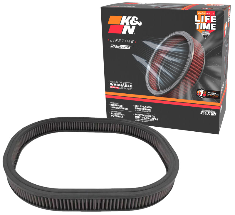 K&N Replacement Air Filter MOPAR 383,440 SIX-PAC 1969-72-SR1 Performance