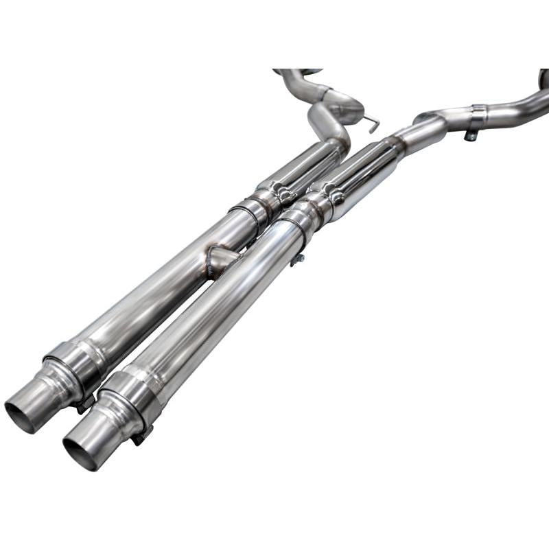 AWE 2024 Ford Mustang GT Fastback S650 RWD Touring Catback Exhaust w/ Dual Diamond Black Tips