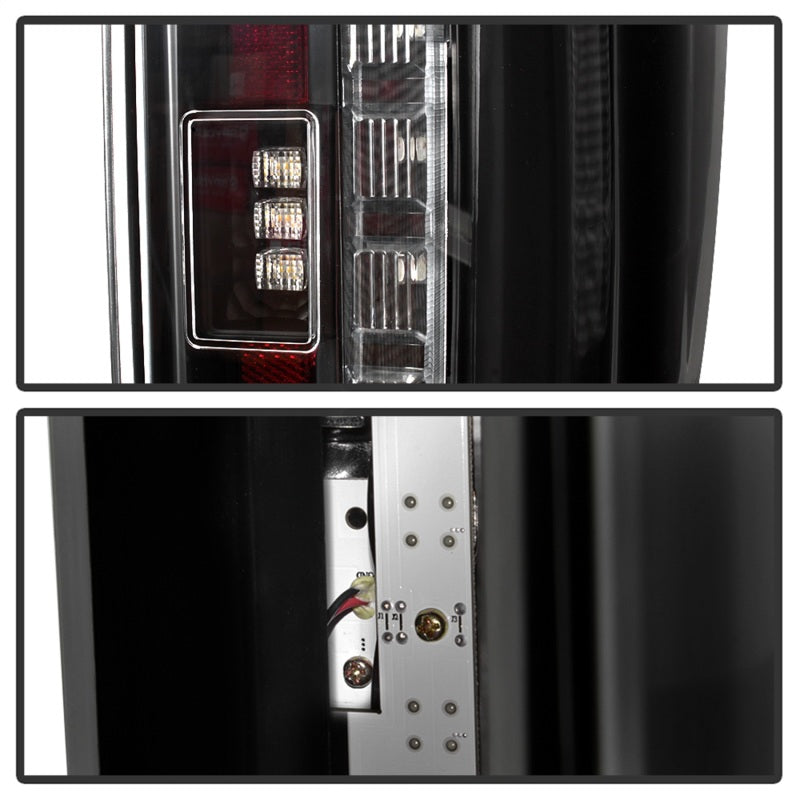 Spyder 17-18 Ford F250 (w/Blind Spot Sens./LED Model Only) LED Tail Lights-Blk ALT-YD-FS17BS-LED-BK-SR1 Performance