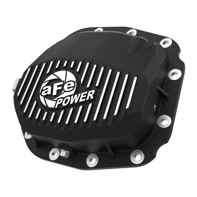 aFe Pro Series Rear Differential Cover Black w/ Fins 15-19 Ford F-150 (w/ Super 8.8 Rear Axles)