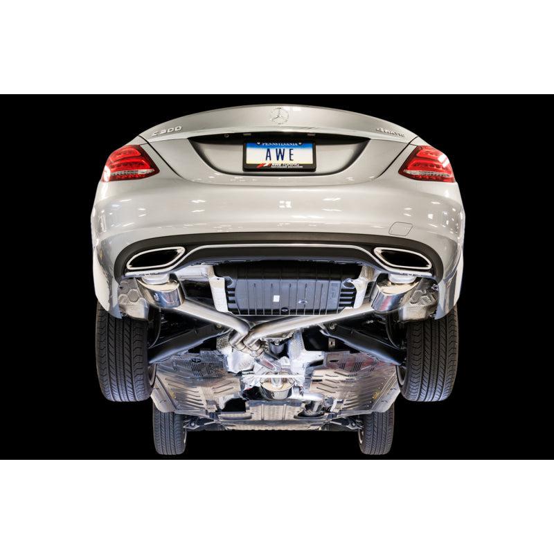 AWE Tuning Mercedes-Benz W205 C300 Touring Edition Exhaust