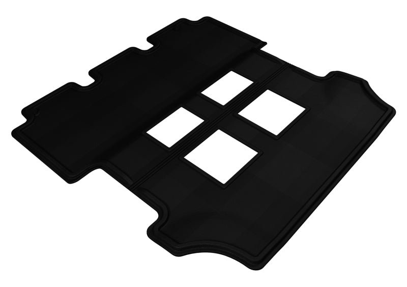 3D MAXpider 2011-2017 Honda Odyssey EX Kagu 2nd Row Floormats - Black-SR1 Performance