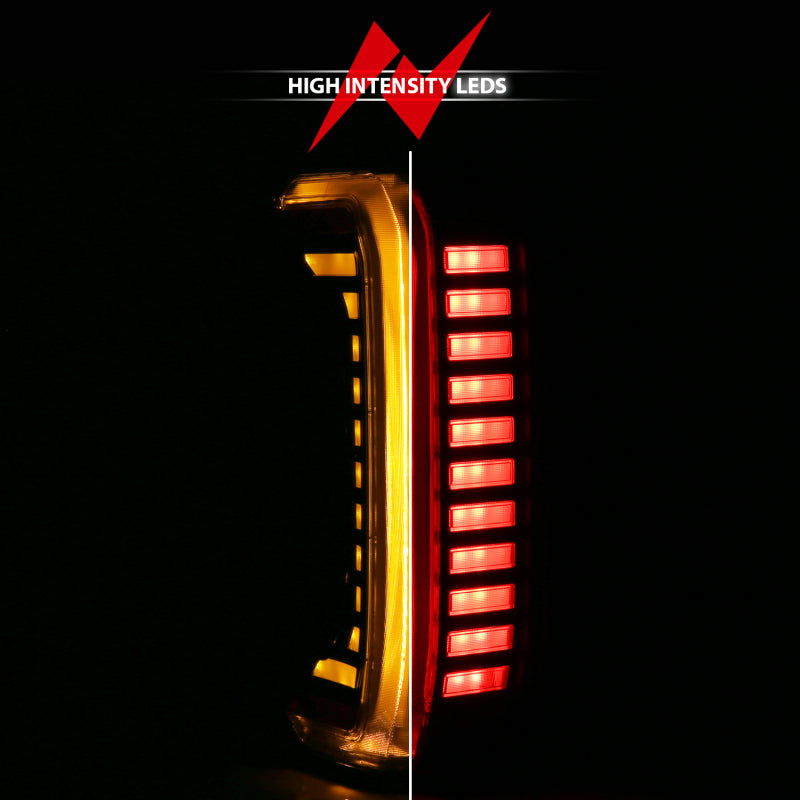 ANZO Z-Series Full LED Tail Lights for 2022-2024 Toyota Tundra with Smoke Lens – Pair