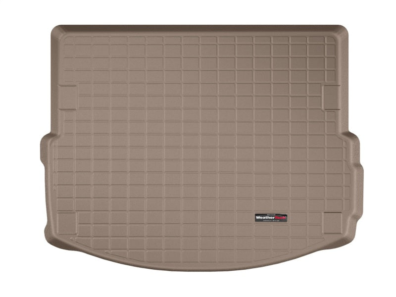WeatherTech 2020+ Land Rover Discovery Sport Cargo Liners - Tan | Complete Trunk Protection with Raised Lip and Textured Finish