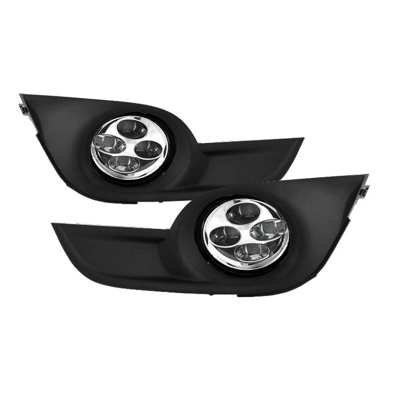 Spyder Nissan Altima 2013-2015 Sedan Daytime DRL LED Running Fog Lights w/Switch Clear FL-DRL-NA13-C-SR1 Performance