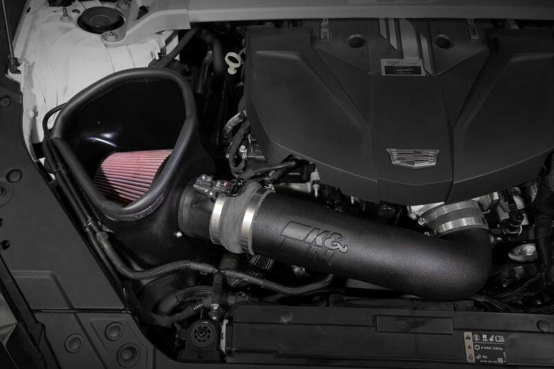 K&N 22-24 Cadillac CT5 6.2L V8 Performance Air Intake System-SR1 Performance