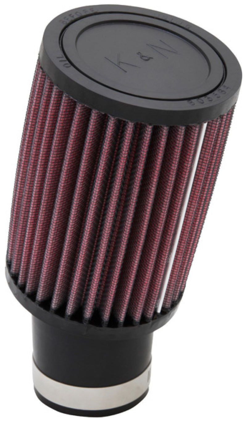 K&N Filter Universal Rubber Filter - Round Straight - Angled Flange for 81-82 Honda ATC250R 250-SR1 Performance