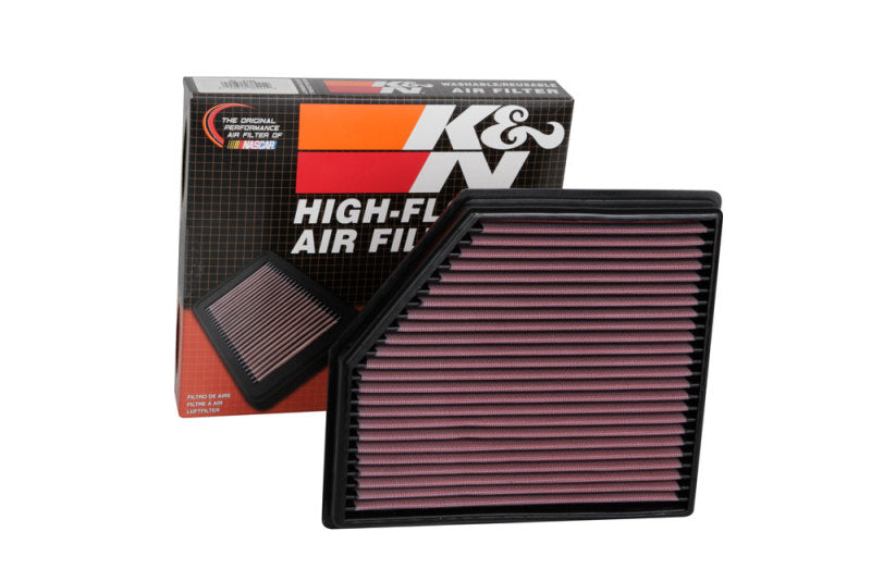 K&N 20-24 Cadillac CT4/CT5 2.0L L4 Replacement Panel Air Filter-SR1 Performance