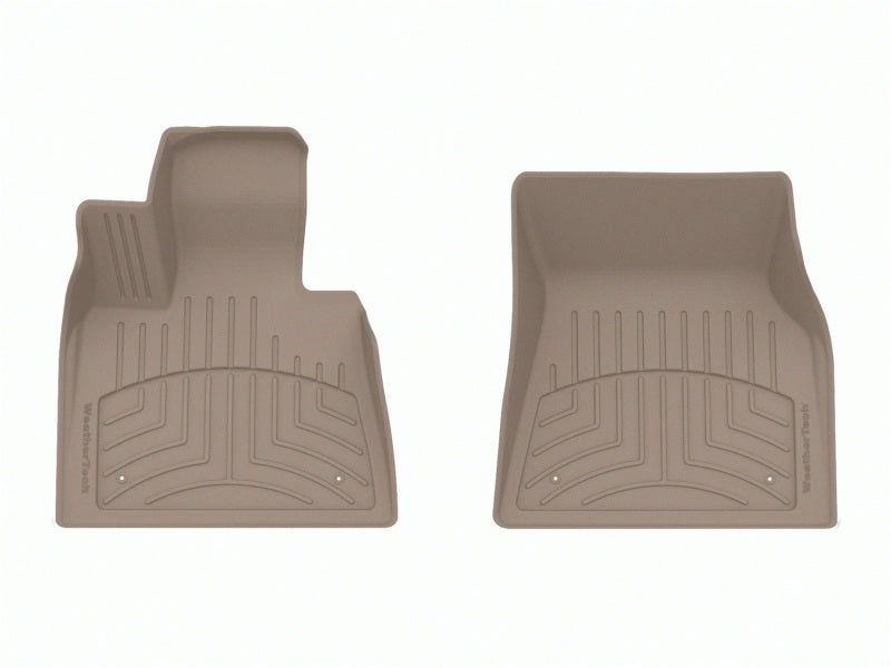 WeatherTech FloorLiner HP for BMW X5 and X6 (2019-2021) - Tan, Front
