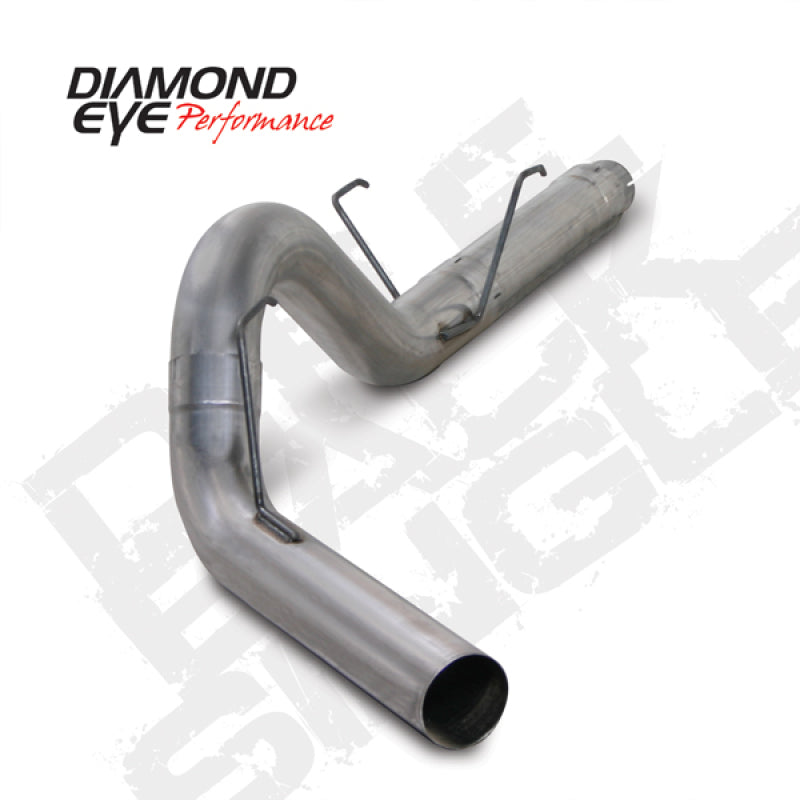 Diamond Eye KIT 5in DPF (DPF) SGL SS 07.5-11 CUMMINS 6 7L PCKGD BX46X14X14OD EL-PL 44inX13 5inX13-SR1 Performance