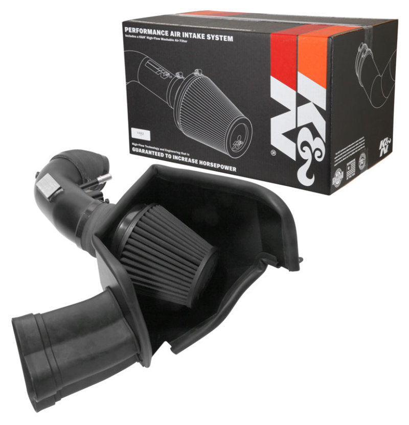 K&N 2018 Ford Mustang GT V8 5.0L F/I Performance Intake Kit-SR1 Performance