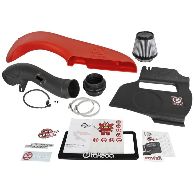 aFe Takeda Stage-2 PRO DRY S Cold Air Intake System 15-18 Subaru WRX H4 2.0L (t)-SR1 Performance