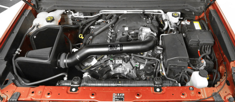 K&N 17-18 Chevrolet Colorado 3.6L V6 Black Performance Intake Kit-SR1 Performance