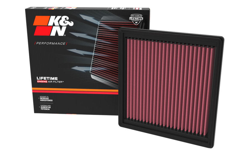 K&N 22-23 Toyota Land Cruiser 3.5L V6/4.0L V8 Replacement Drop In Air Filter-SR1 Performance