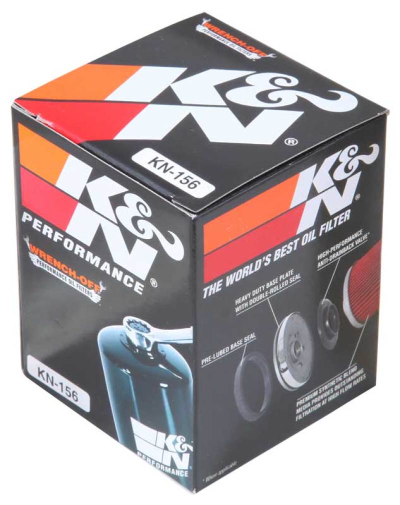 K&N KTM 400/620/625/640/660 2.688in OD x 3.438in H Oil Filter-SR1 Performance