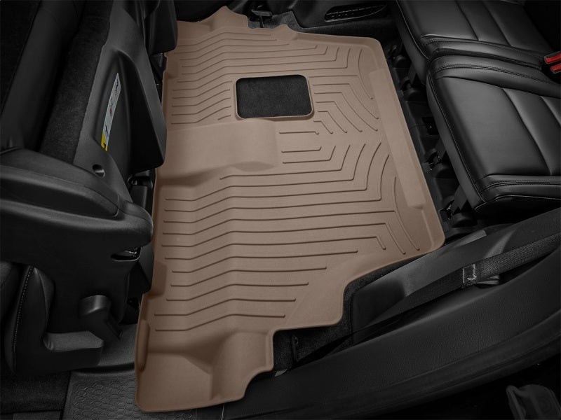 WeatherTech FloorLiner HP for 2013-2014 Dodge Durango Rear, Tan, Part #453243IM