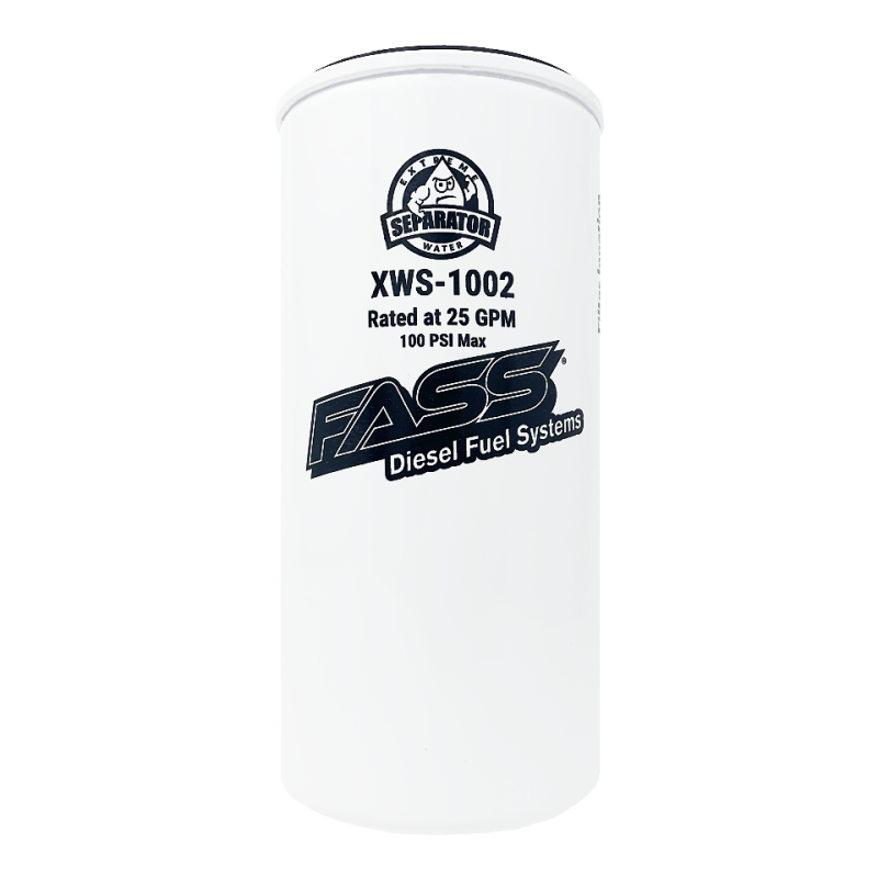 FASS Hydroglass (Extreme Water Separator) HD Series XWS-1002-SR1 Performance