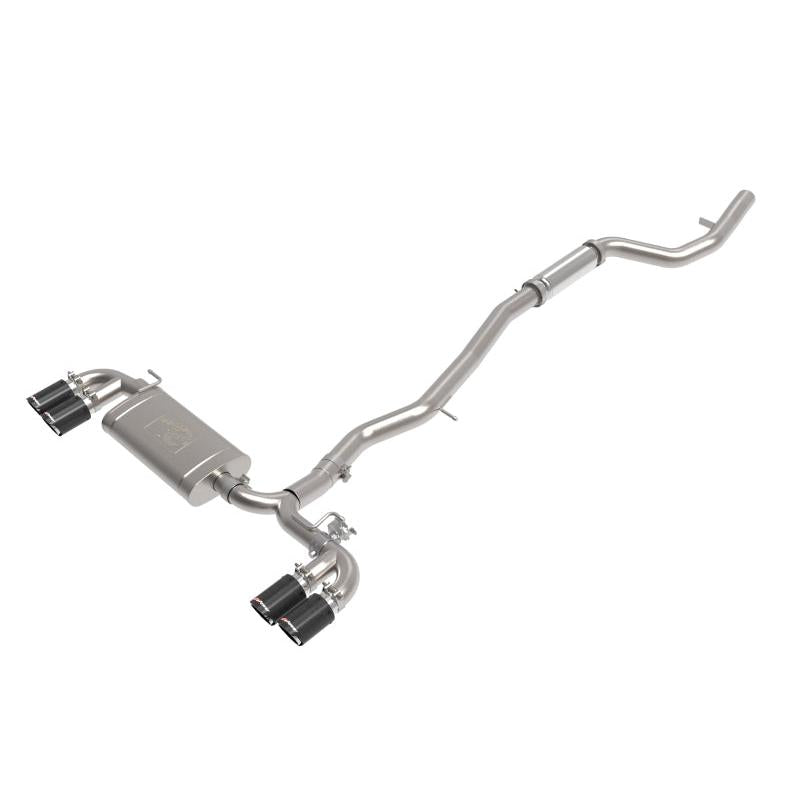 aFe 19-24 BMW Z4 M40i (G29) B58 Turbo MACH Force-Xp 3in to 2-1/2in SS CB Exhaust System - Carbon-SR1 Performance