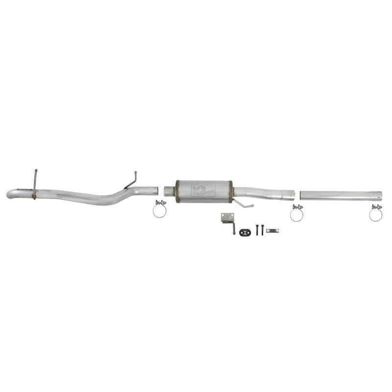 aFe Scorpion 2-1/2in Aluminized Steel Cat-Back Exhaust 07-18 Jeep Wrangler (JK) V6 3.6L/3.8L (2/4dr)-SR1 Performance