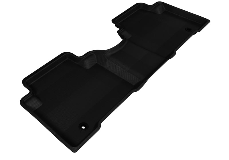 3D MAXpider 2013-2019 Hyundai Santa Fe/Santa Fe Xl Kagu 2nd Row Floormats - Black-SR1 Performance