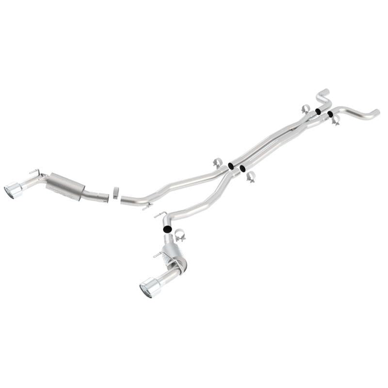 Borla 10-13 Chevy Camaro SS 6.2L 8cyl Aggressive Catback Exhaust