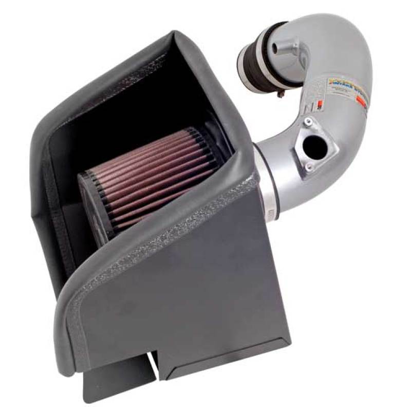 K&N 08-09 Scion xB Silver Typhoon Short Ram Intake-SR1 Performance