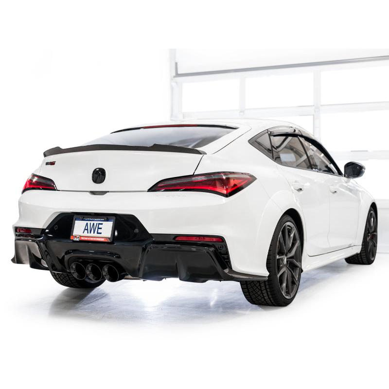 AWE Tuning 2024 Acura Integra Type S DE5 FWD Touring Edition Exhaust w/ Triple Diamond Black Tips