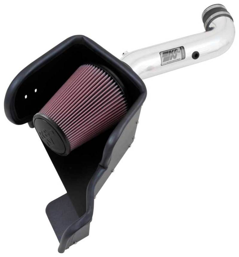 K&N 2013 Dodge Ram 1500 V8-4.7L High Flow Performance Air Intake Kit-SR1 Performance