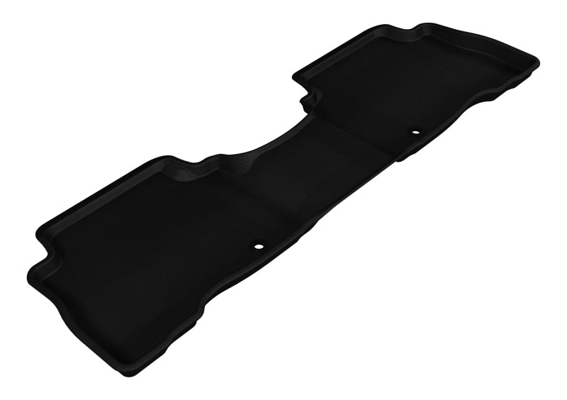 3D MAXpider 2014-2015 Kia Sorento 7-Seats Kagu 2nd Row Floormats - Black-SR1 Performance