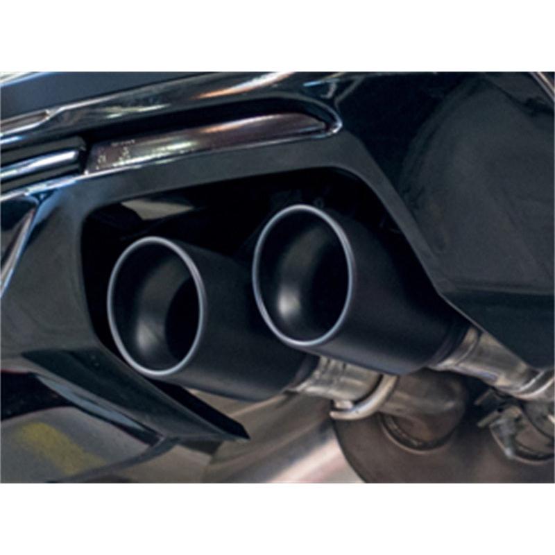 Borla 2016 Chevy Camaro V8 SS AT/MT ATAK Rear Section Exhaust w/ Dual Mode Valves Ceramic Black