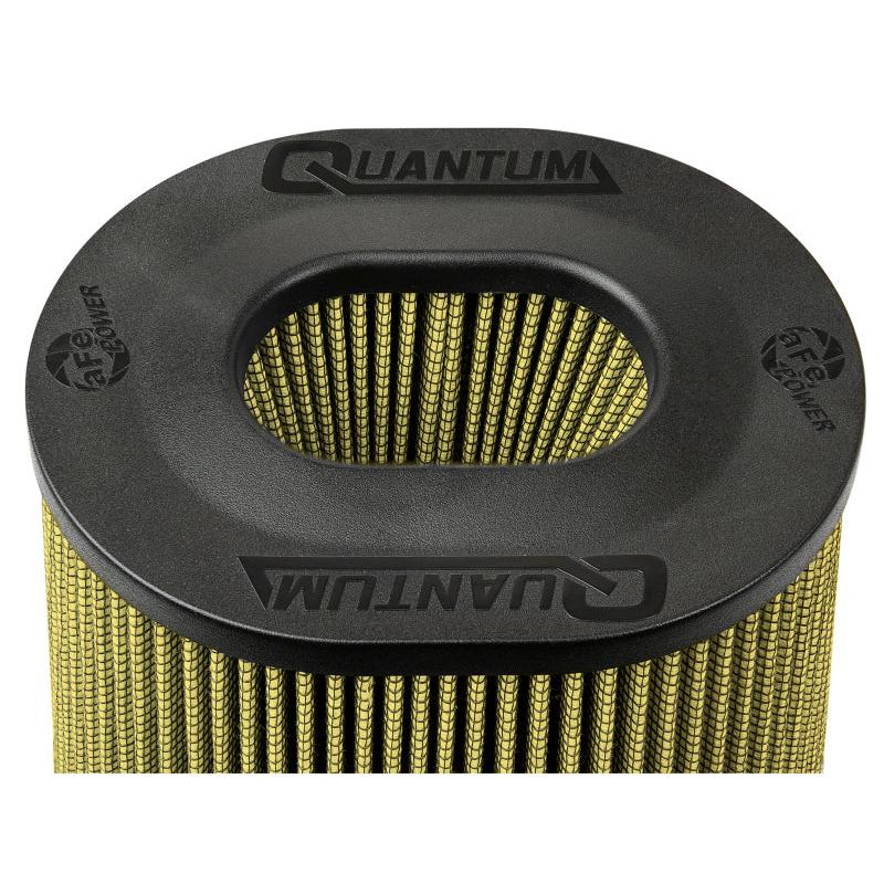 aFe Quantum Pro Guard 7 Air Filter Inverted Top - 5.5inx4.25in Flange x 9in Height - Dry PG7-SR1 Performance