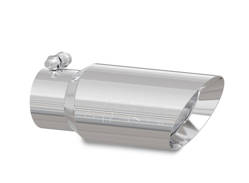 MBRP Universal Tip 4in OD 3in Inlet 10in Length Dual Wall Angled End T304-SR1 Performance