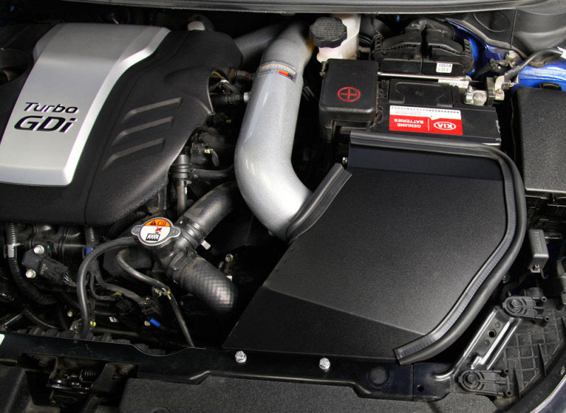 K&N 14-16 Kia Forte Coup L4-1.6L F/I Silver Typhoon Short Ram Intake-SR1 Performance