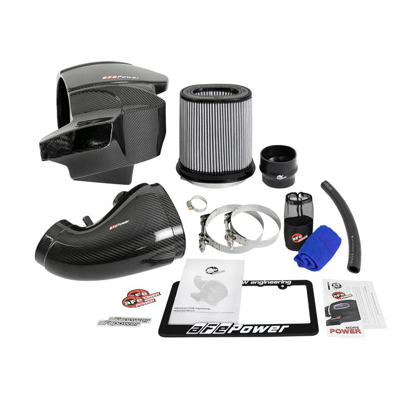aFe Momentum Carbon Fiber CAIS w/ Pro Dry S Filter 12-19 Jeep Grand Cherokee SRT8 (WK2) V8-6.4L-SR1 Performance