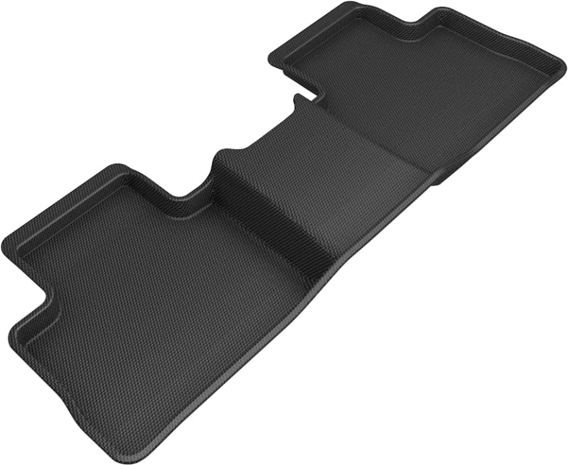 3D MAXpider 2019-2020 Toyota RAV4 Gasoline Kagu 2nd Row Floormats - Black-SR1 Performance