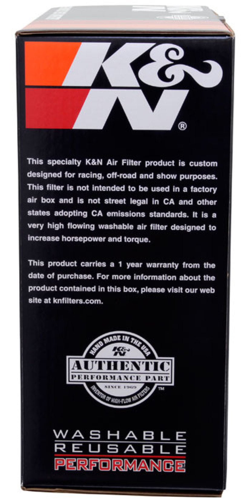 K&N Round Air Filter Assembly 14in. ID / 4..12in. Height / 5.125in. Neck Flange / 7/8in. Drop Ba-SR1 Performance