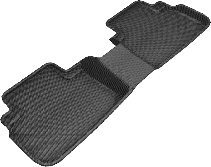 3D MAXpider 2019-2020 Subaru Forester Kagu 2nd Row Floormats - Black-SR1 Performance