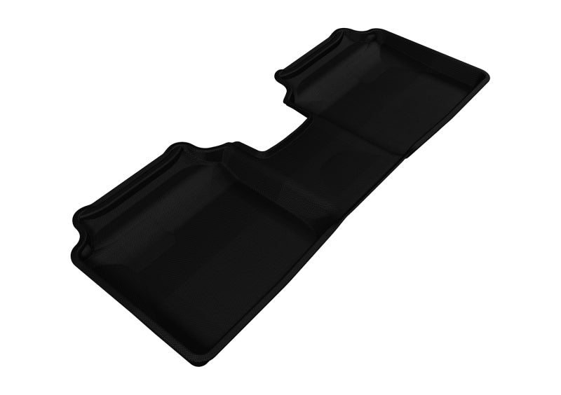 3D MAXpider 2011-2013 Hyundai Elantra Kagu 2nd Row Floormats - Black-SR1 Performance