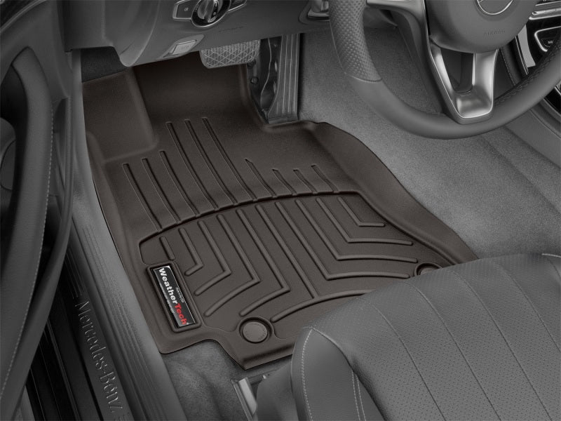 WeatherTech DigitalFit FloorLiner for Chevrolet Suburban and Tahoe Front, Cocoa